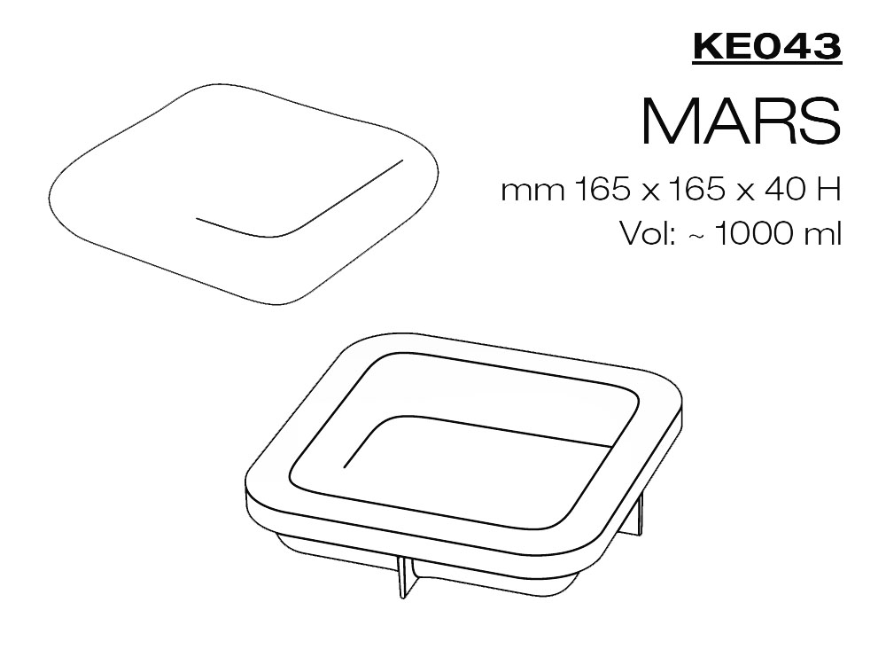 Форма для муссовых тортов KE043 MARS_1