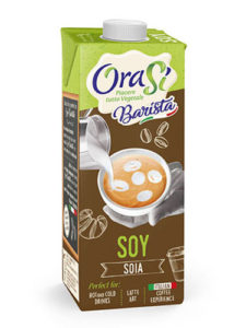 Безалкогольный напиток OraSi Barista Soy (соя) в новость