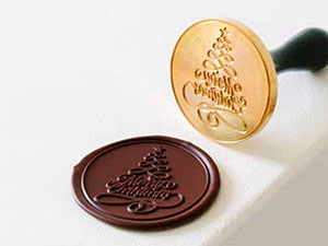 Печать для шоколада d60 20FH35L Рождественское дерево Рождественская елка_штамп
