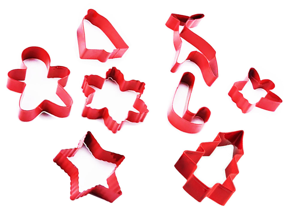 Набор вырубок металлических 85х90х25 мм 34560 Новогодний 8 шт_1