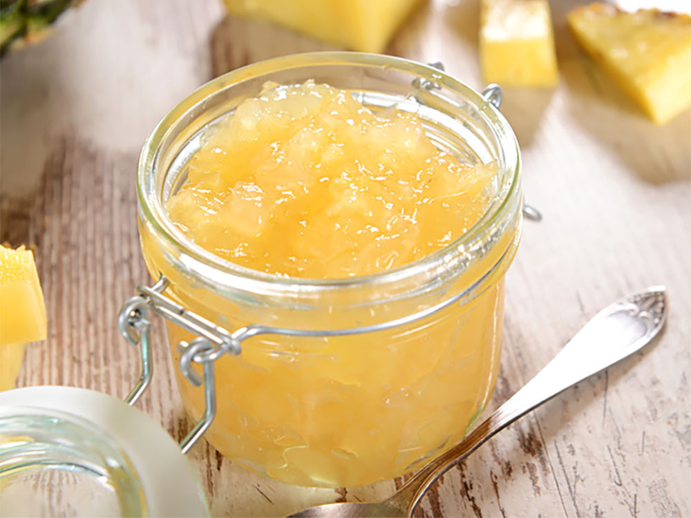 Начинка фруктовая термостабильная АНАНАС 40 % фруктов 12 кг