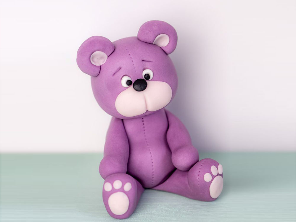 Мастика сахарная ванильная tp66101 фиолетовая 100 г_Декор