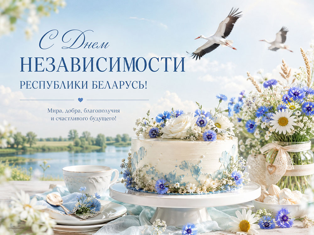 С Днем Независимости Республики Беларусь!